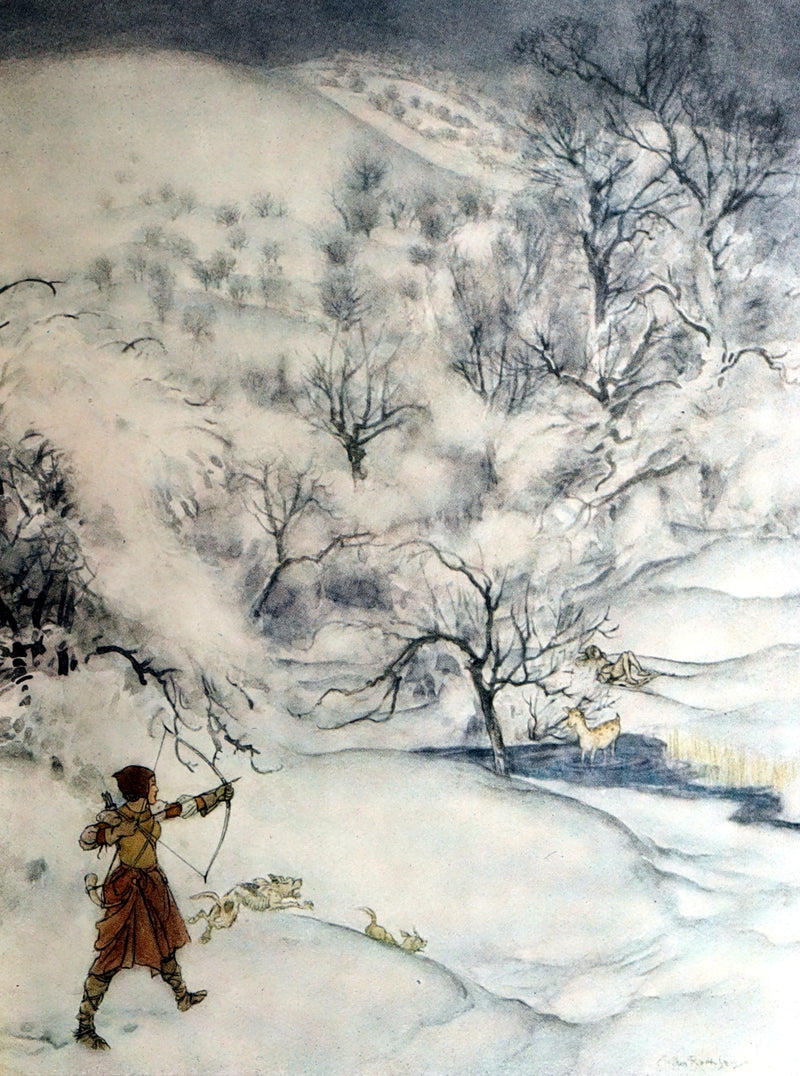 1917 Rare First Edition - Romance of King Arthur, illustrated by Arthur Rackham