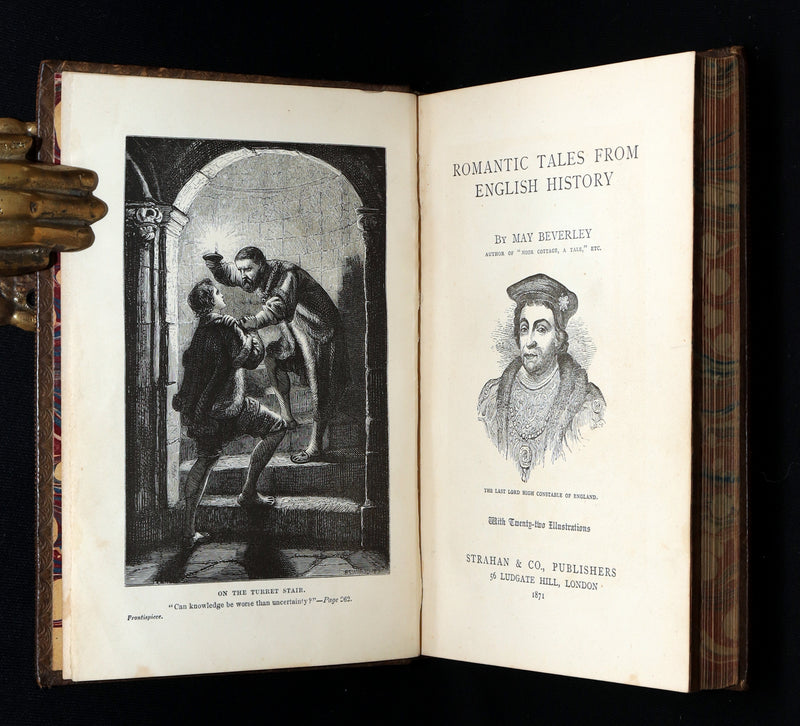 1871 Scarce Book - Romantic Tales from English History by May Beverley