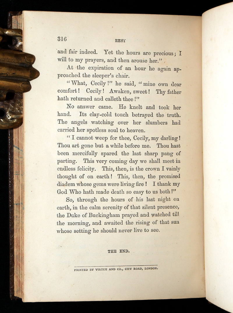 1871 Scarce Book - Romantic Tales from English History by May Beverley