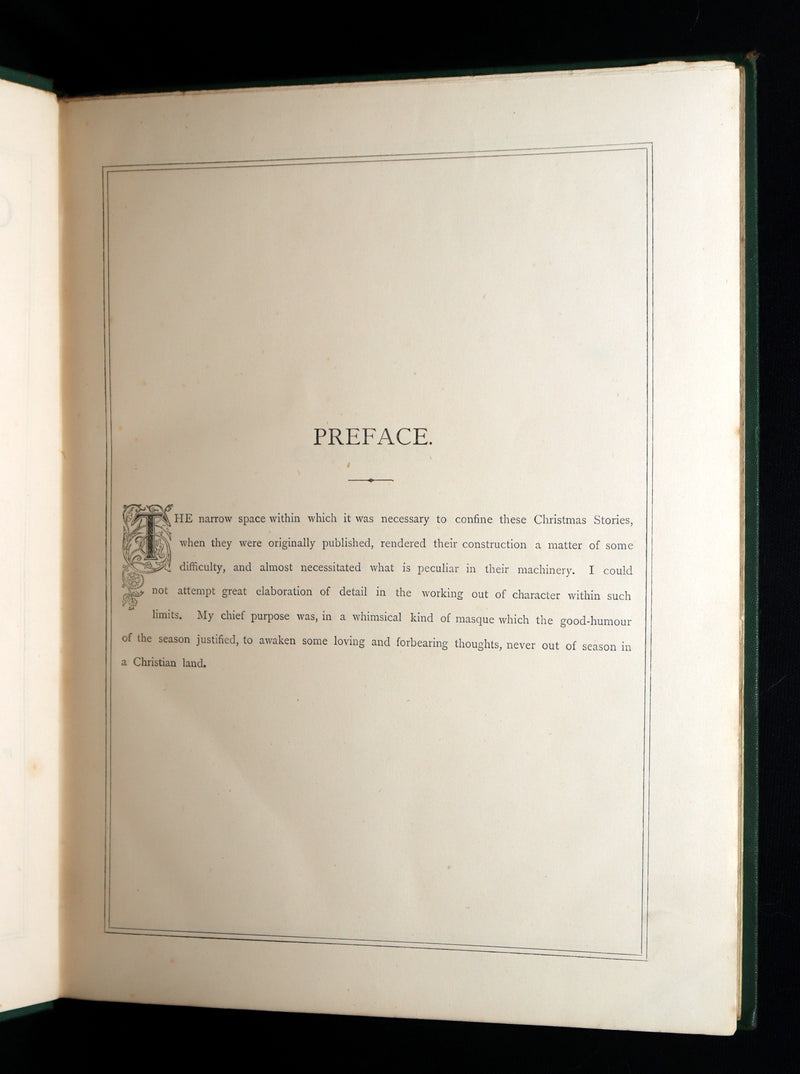 1876 Rare Book - Christmas Books (A Christmas Carol, etc.) by Charles Dickens