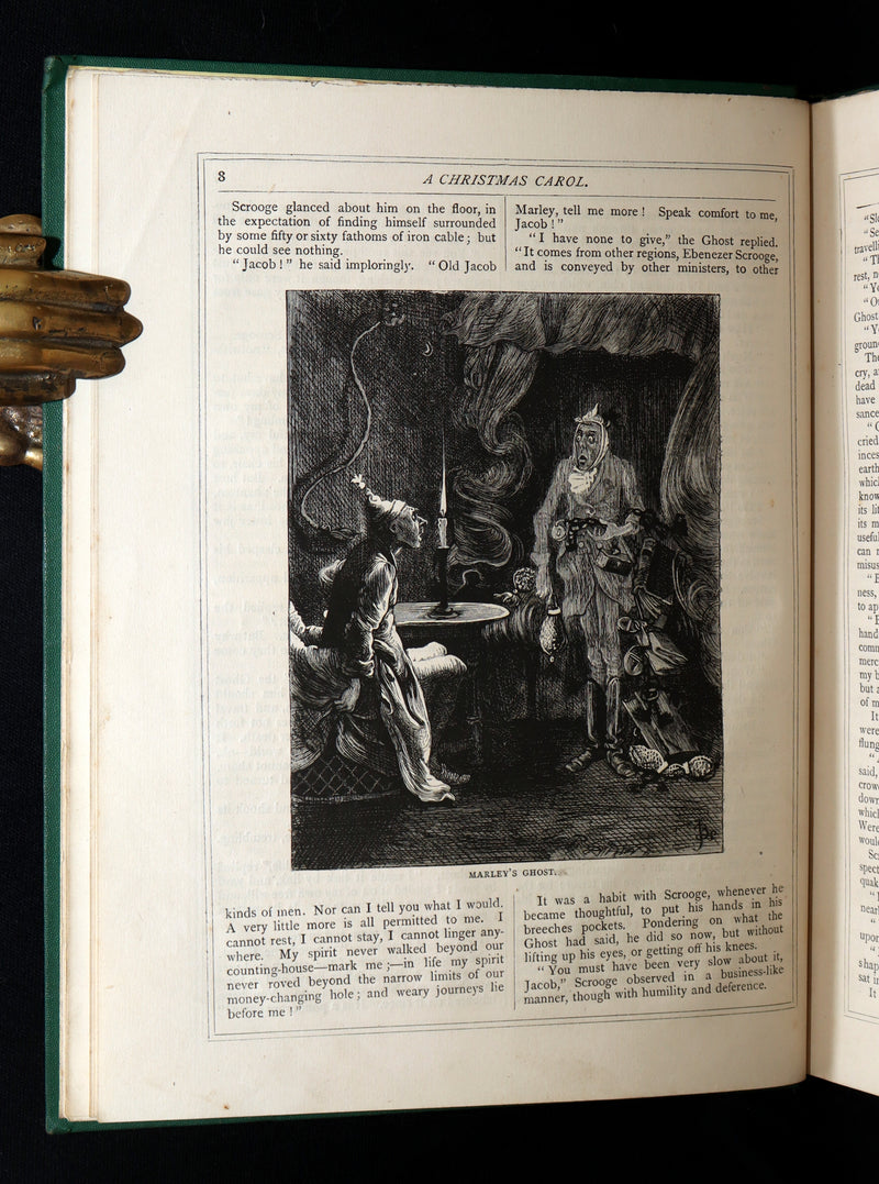 1876 Rare Book - Christmas Books (A Christmas Carol, etc.) by Charles Dickens