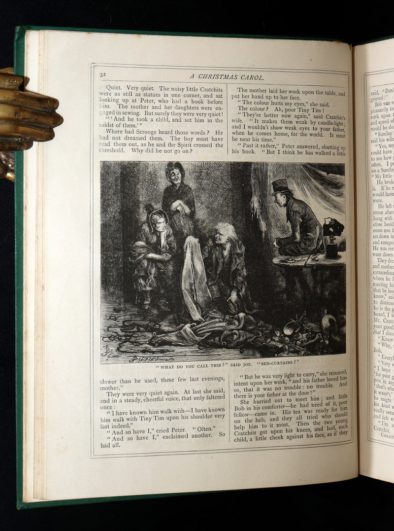 1876 Rare Book - Christmas Books (A Christmas Carol, etc.) by Charles Dickens