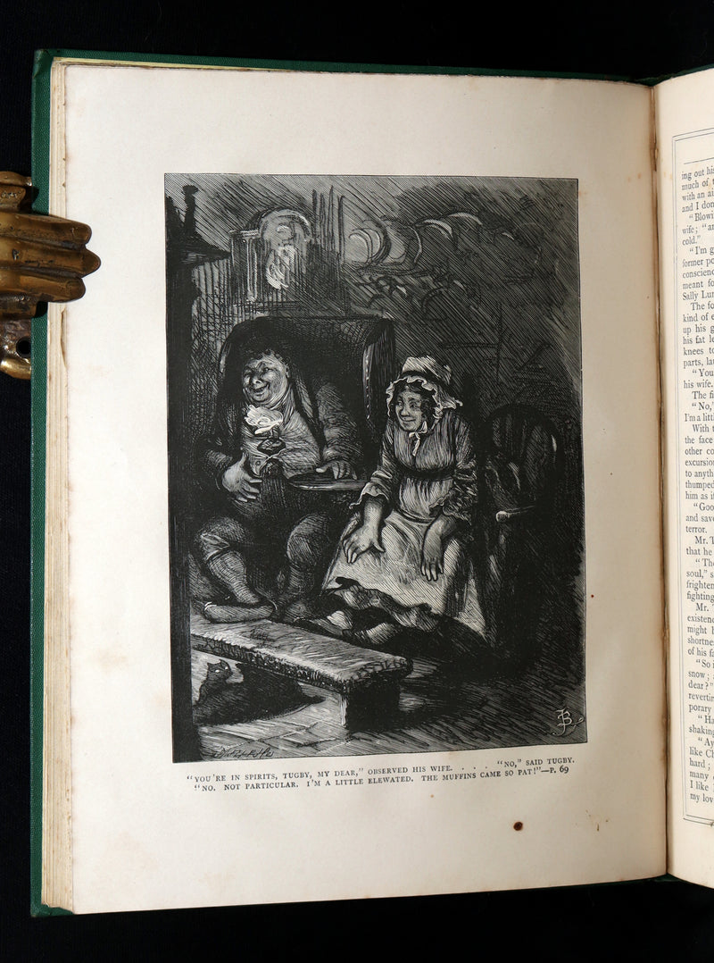 1876 Rare Book - Christmas Books (A Christmas Carol, etc.) by Charles Dickens