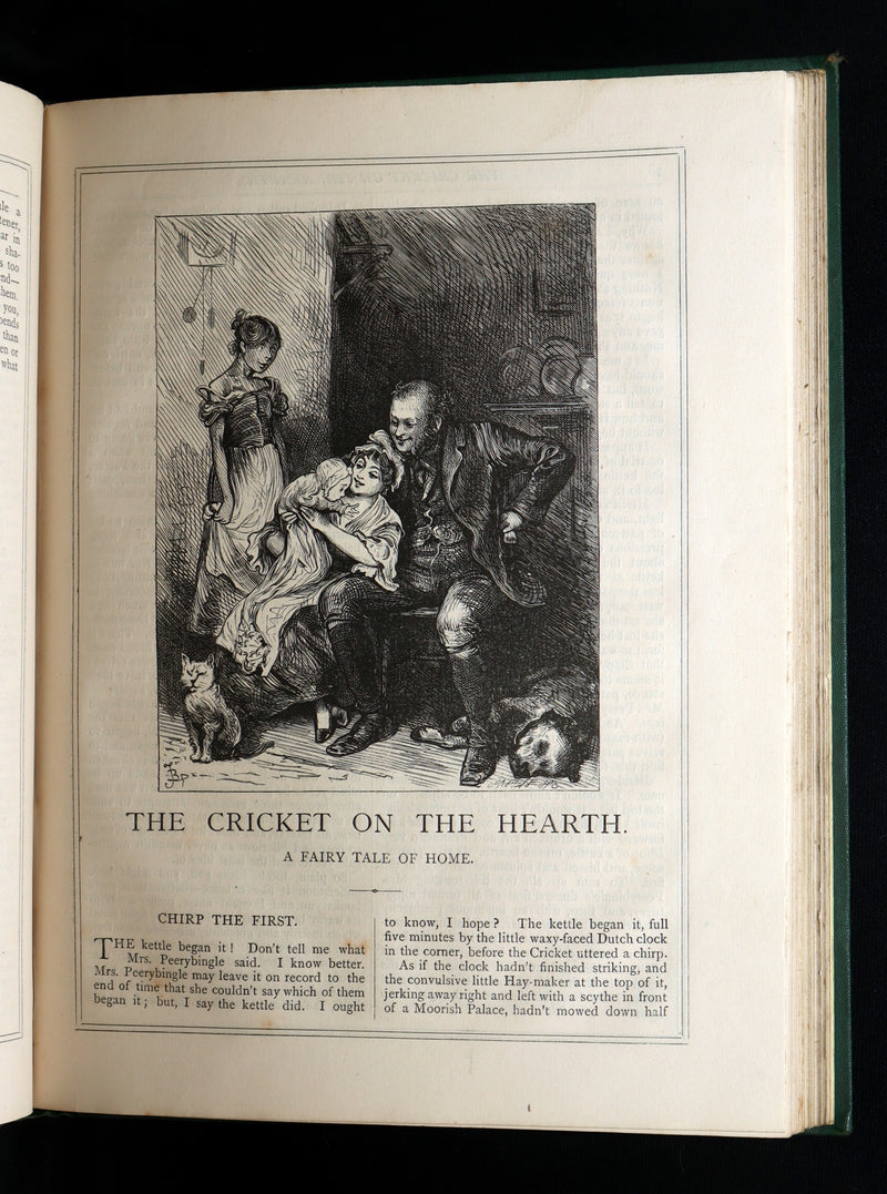 1876 Rare Book - Christmas Books (A Christmas Carol, etc.) by Charles Dickens