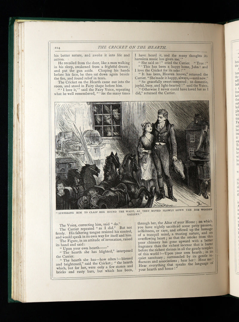1876 Rare Book - Christmas Books (A Christmas Carol, etc.) by Charles Dickens