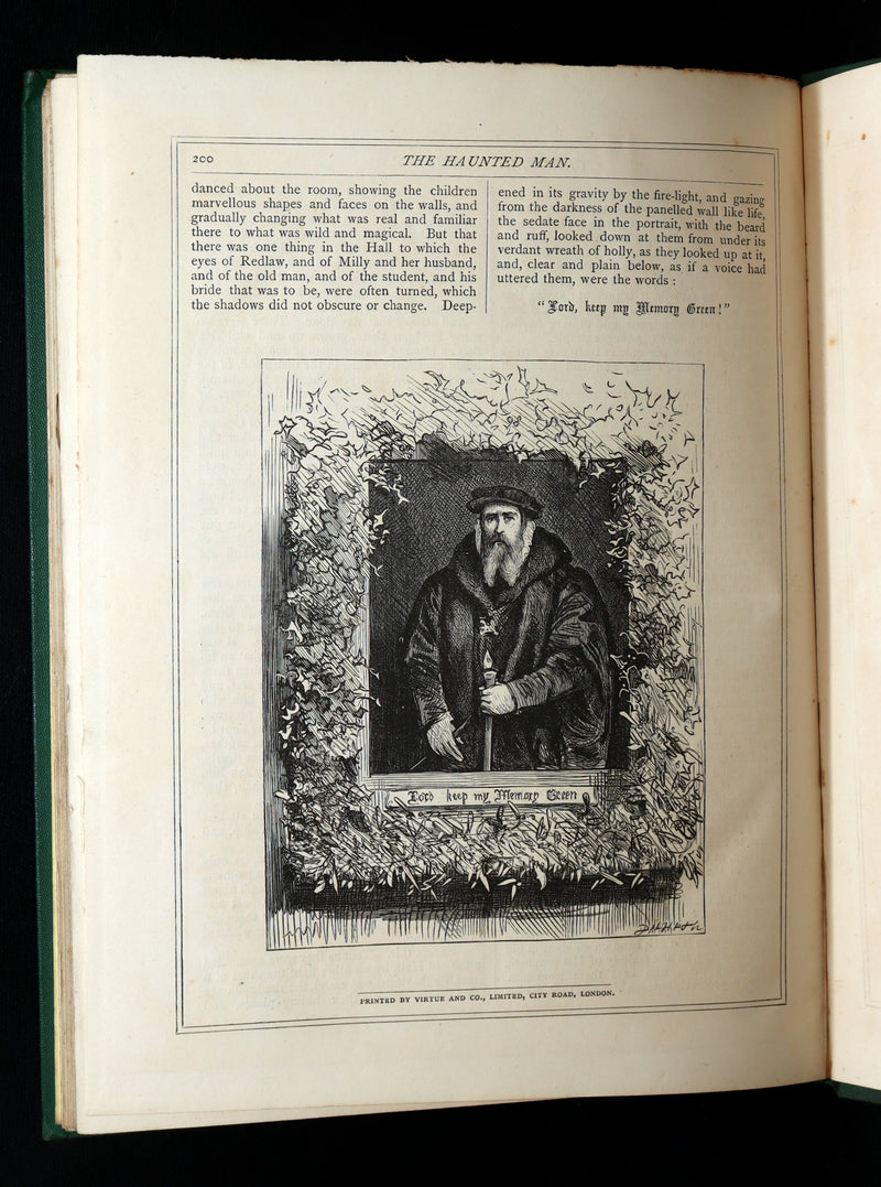 1876 Rare Book - Christmas Books (A Christmas Carol, etc.) by Charles Dickens