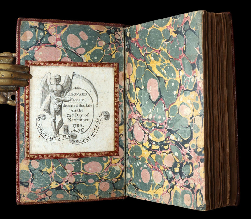 1781 Rare Book - The Book of Common Prayer, The Whole Book of Psalms Illustrated