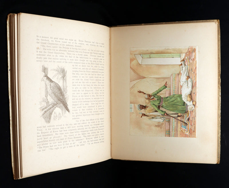 1892 Scarce First Edition - Fairy Tales of a Parrot, Adapted from the Persian