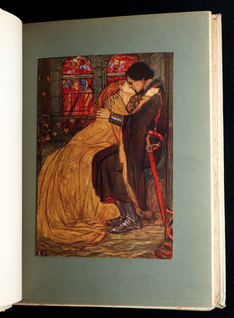 1912 Rare First Edition - Tennyson Guinevere by Pre-Raphaelite Florence Harrison