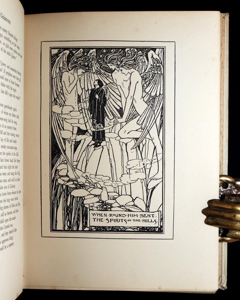 1912 Rare First Edition - Tennyson Guinevere by Pre-Raphaelite Florence Harrison