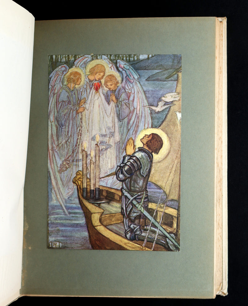 1912 Rare First Edition - Tennyson Guinevere by Pre-Raphaelite Florence Harrison