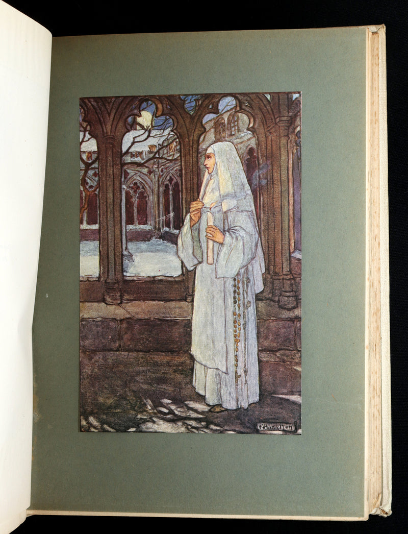 1912 Rare First Edition - Tennyson Guinevere by Pre-Raphaelite Florence Harrison