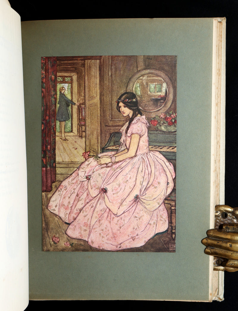 1912 Rare First Edition - Tennyson Guinevere by Pre-Raphaelite Florence Harrison