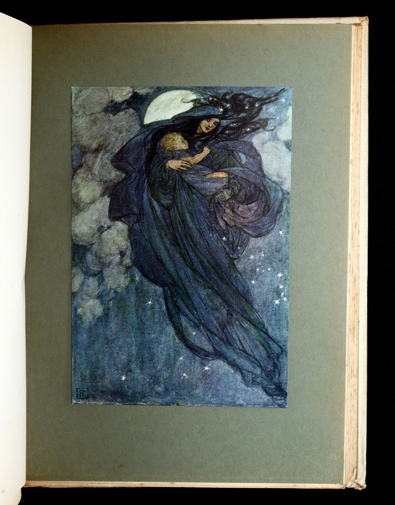 1912 Rare First Edition - Tennyson Guinevere by Pre-Raphaelite Florence Harrison