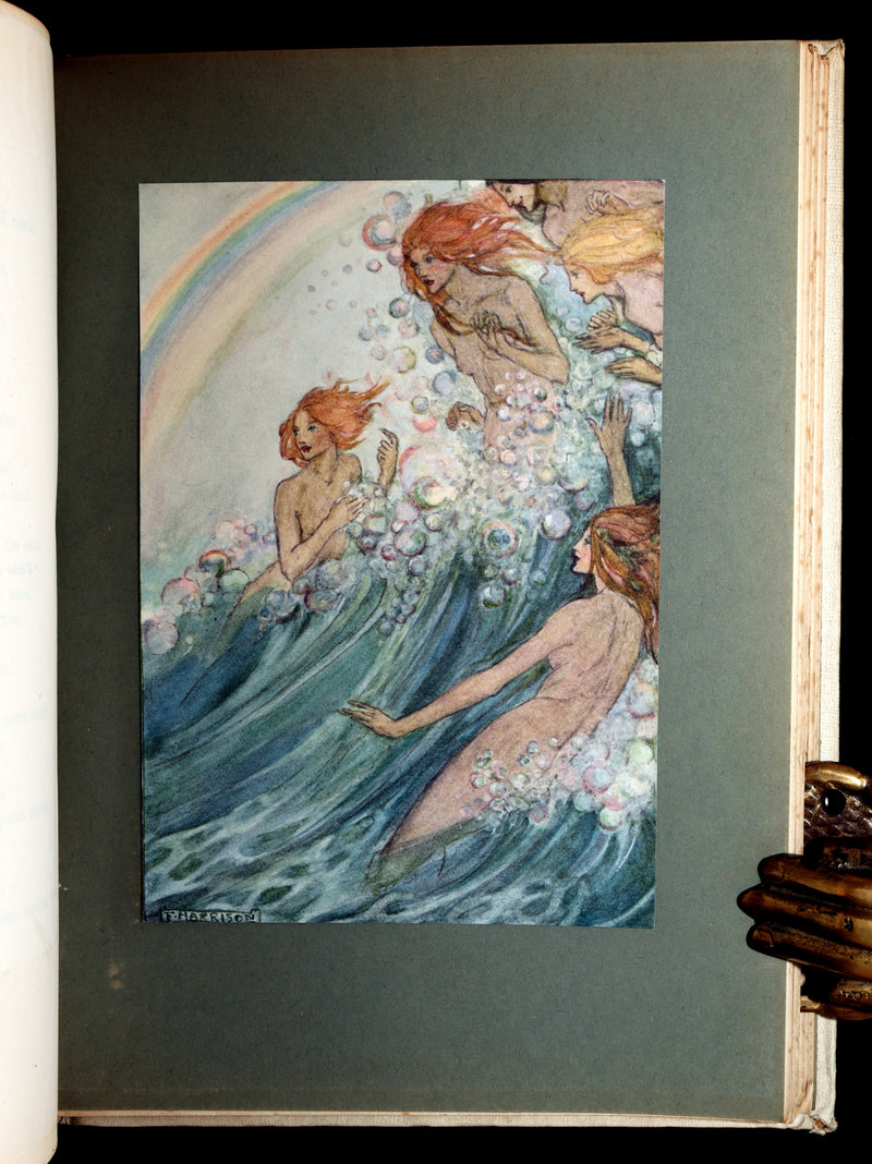 1912 Rare First Edition - Tennyson Guinevere by Pre-Raphaelite Florence Harrison