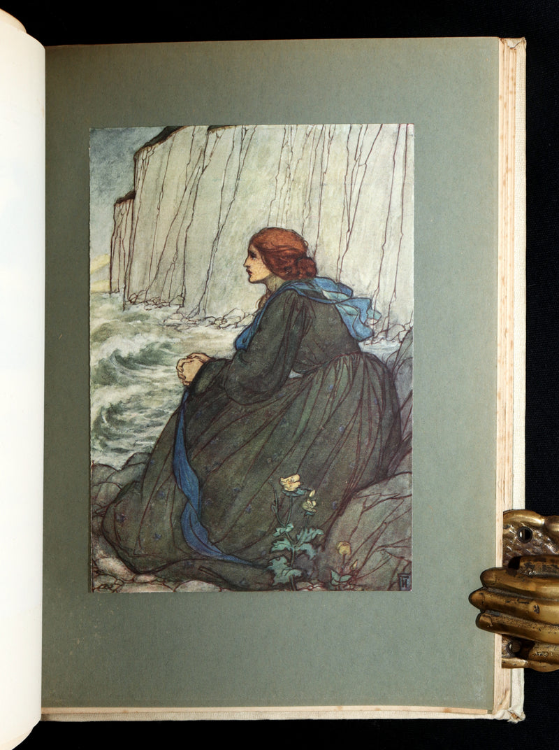 1912 Rare First Edition - Tennyson Guinevere by Pre-Raphaelite Florence Harrison
