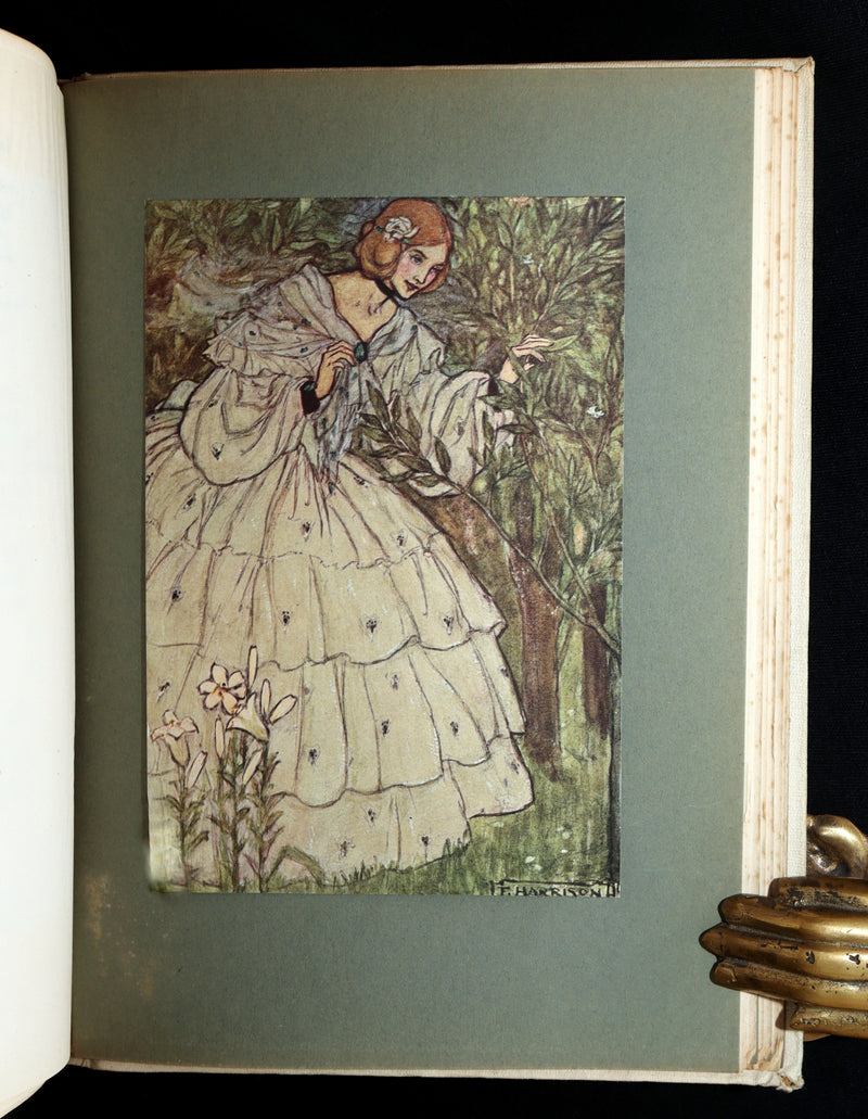 1912 Rare First Edition - Tennyson Guinevere by Pre-Raphaelite Florence Harrison