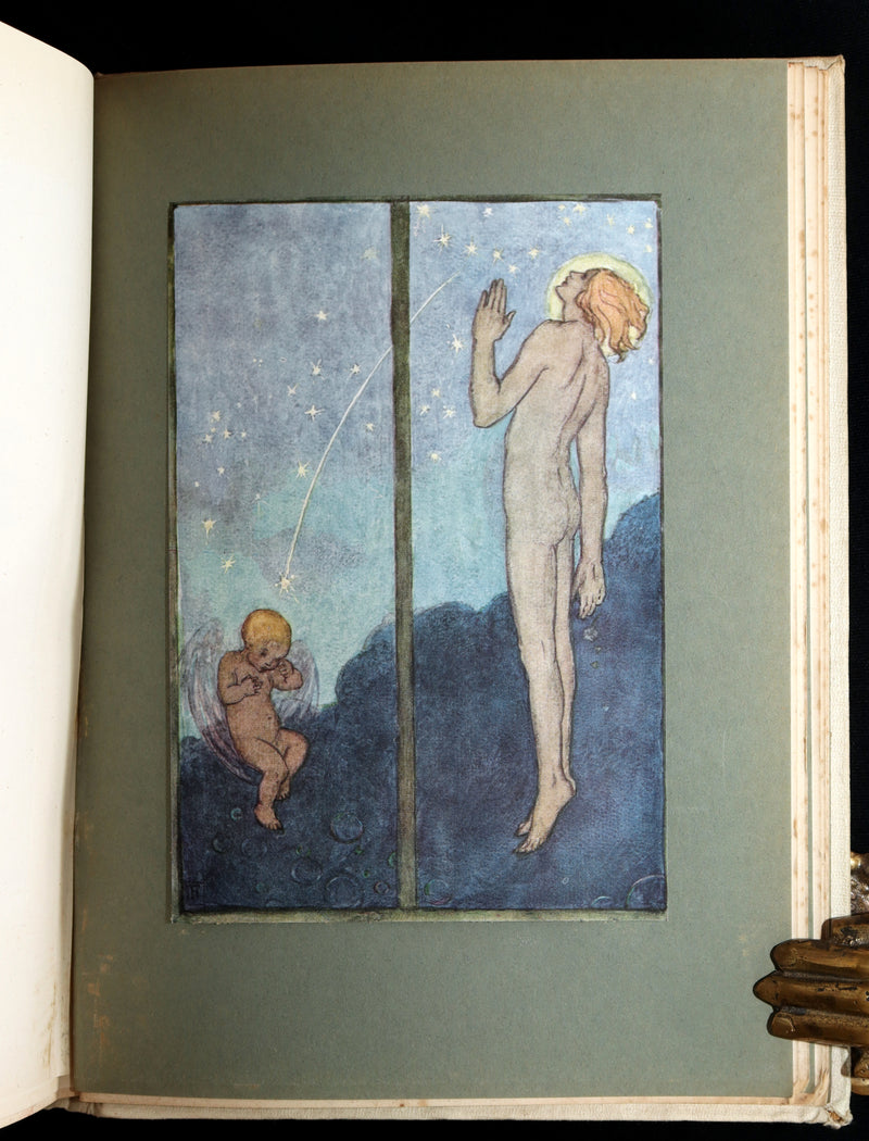 1912 Rare First Edition - Tennyson Guinevere by Pre-Raphaelite Florence Harrison