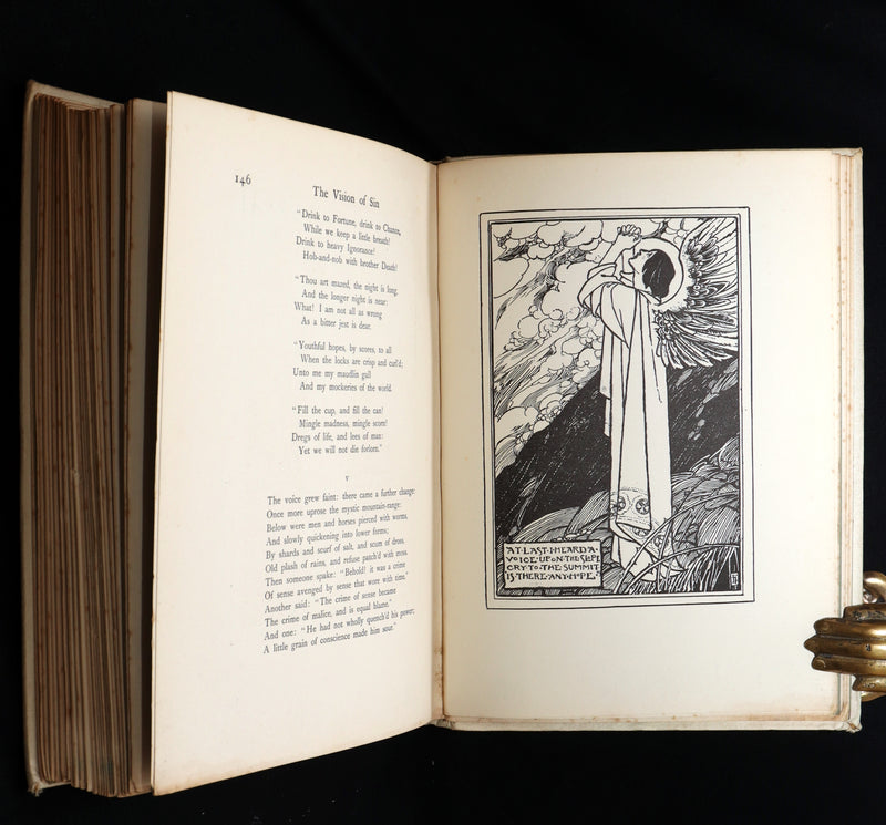 1912 Rare First Edition - Tennyson Guinevere by Pre-Raphaelite Florence Harrison