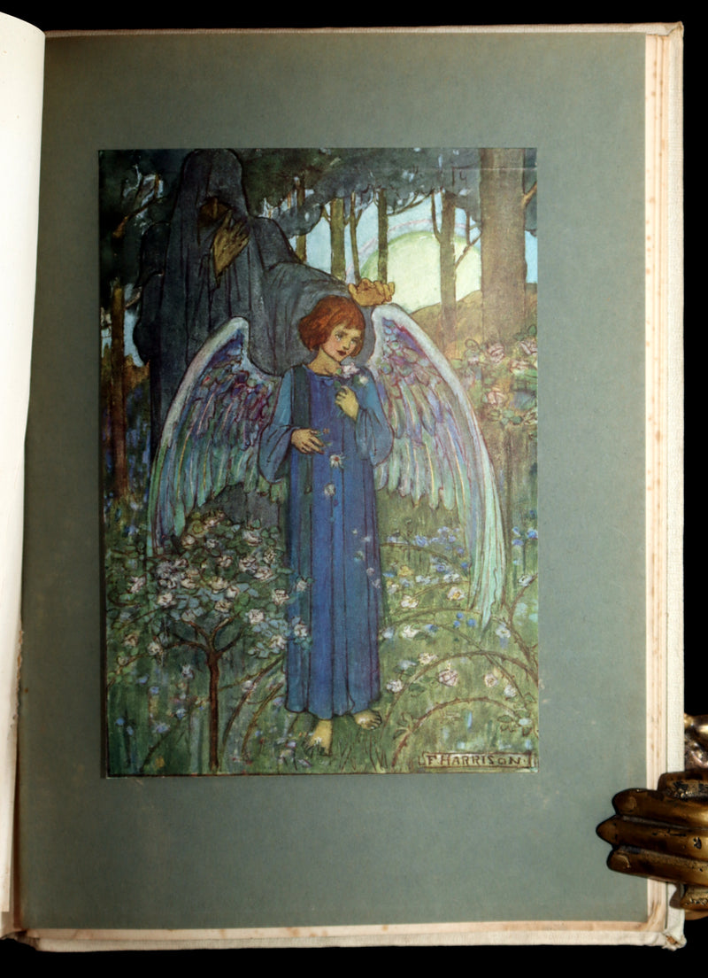 1912 Rare First Edition - Tennyson Guinevere by Pre-Raphaelite Florence Harrison