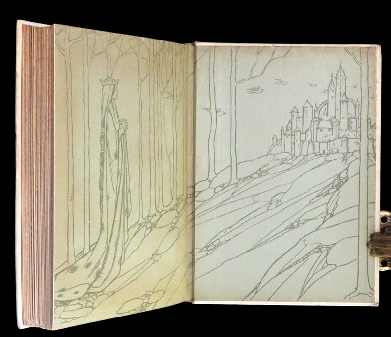 1912 Rare First Edition - Tennyson Guinevere by Pre-Raphaelite Florence Harrison