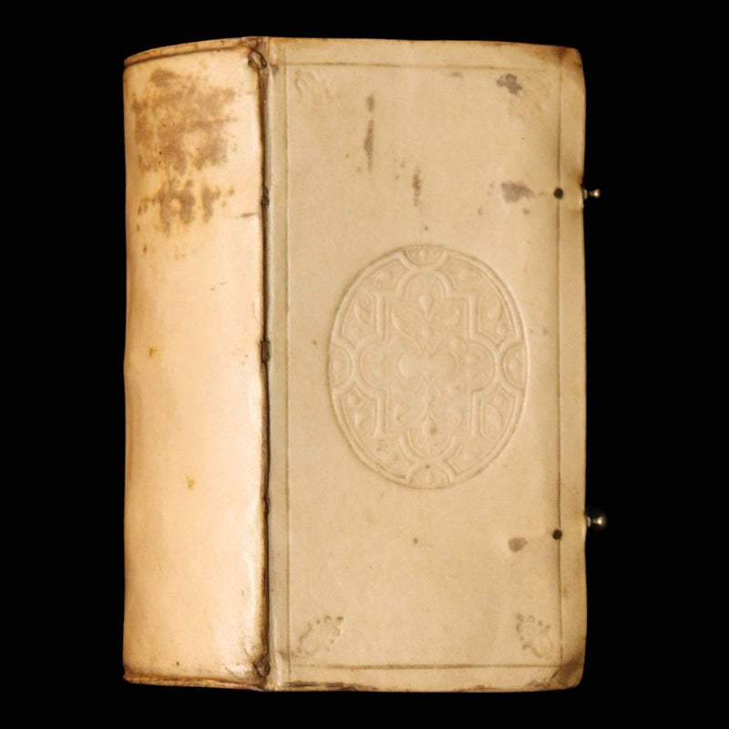 1641 Rare Vellum Book - De Republica Ebraeorum, Ancient Israel by B.C. Bertramus