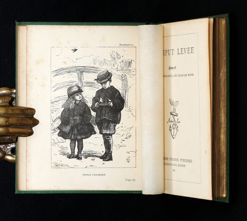 1867 Scarce First Edition - Lilliput Levee, poems of Childhood. Illustrated