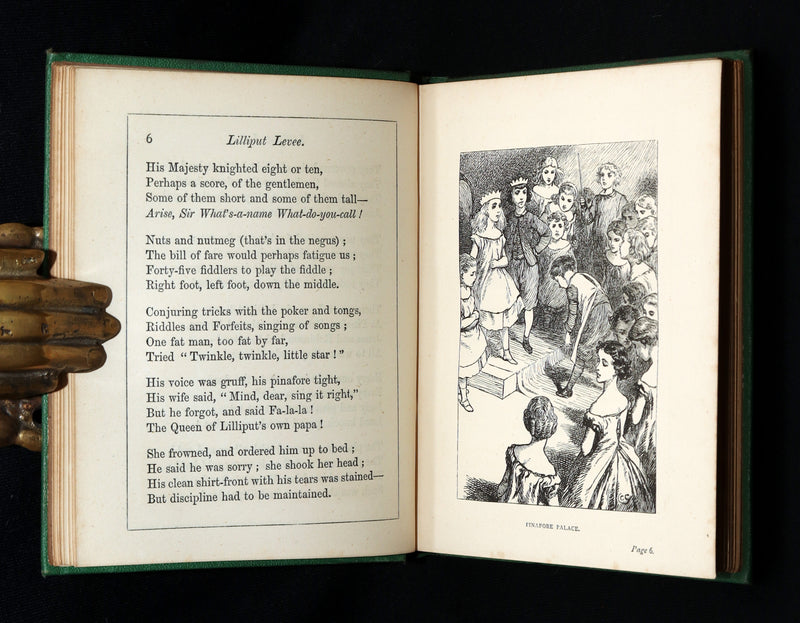 1867 Scarce First Edition - Lilliput Levee, poems of Childhood. Illustrated