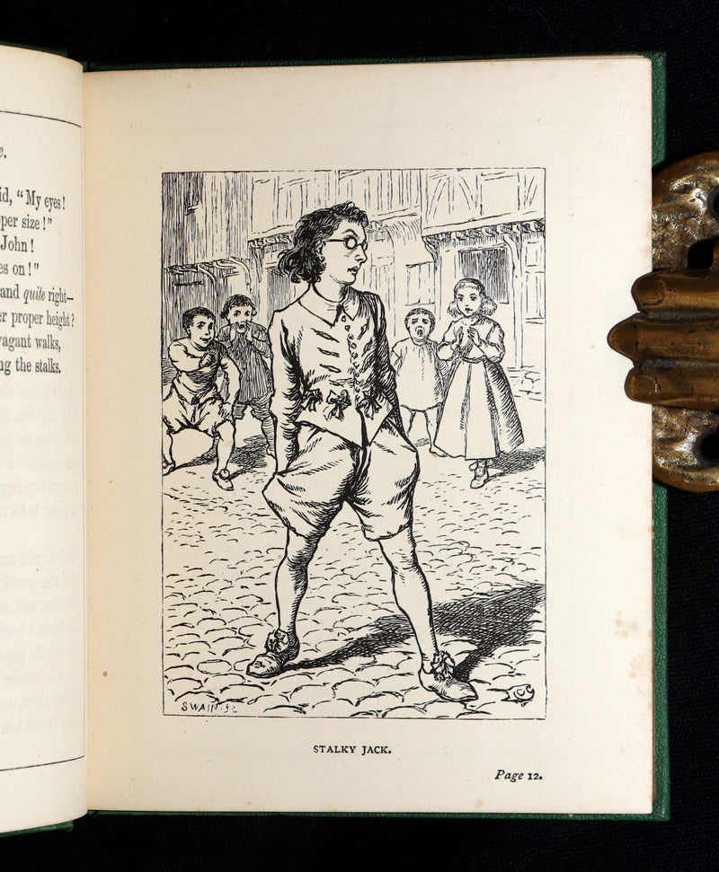 1867 Scarce First Edition - Lilliput Levee, poems of Childhood. Illustrated