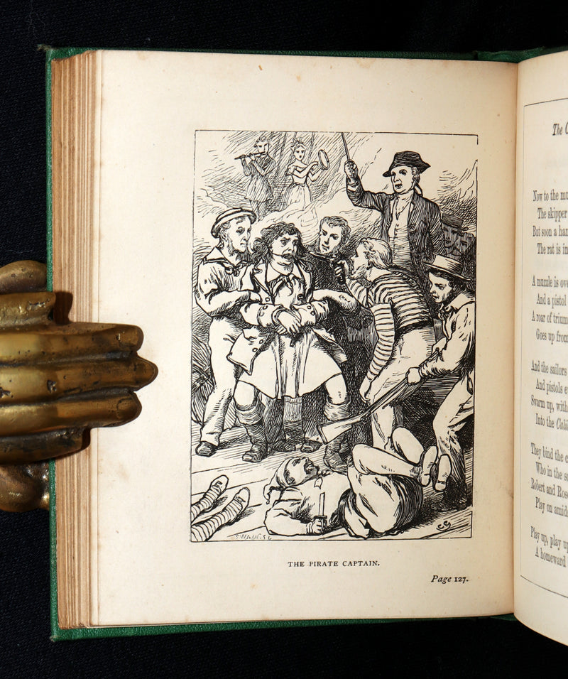 1867 Scarce First Edition - Lilliput Levee, poems of Childhood. Illustrated