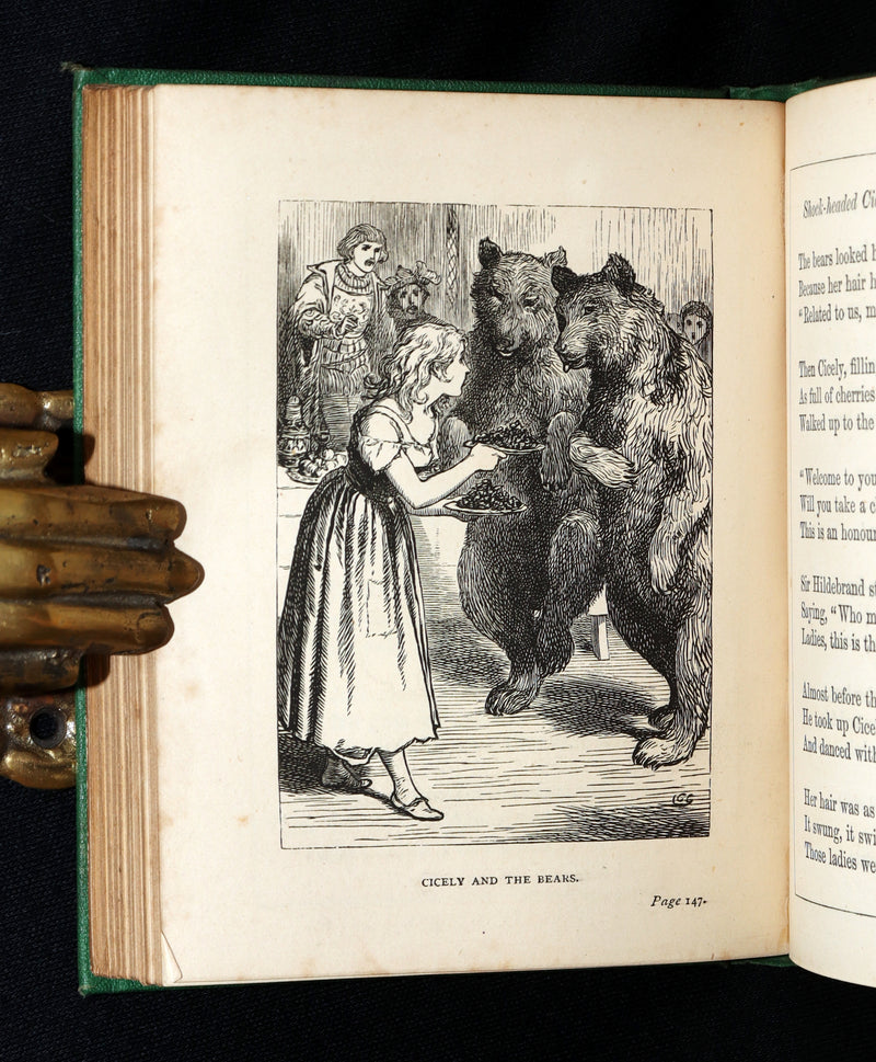 1867 Scarce First Edition - Lilliput Levee, poems of Childhood. Illustrated