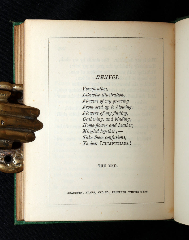 1867 Scarce First Edition - Lilliput Levee, poems of Childhood. Illustrated