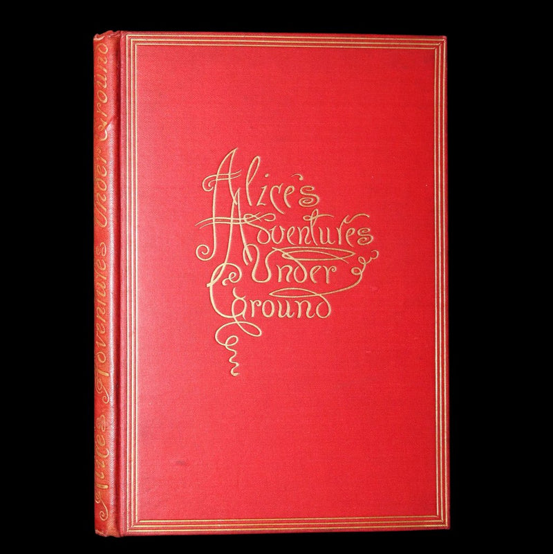 1886 Rare 1stED - Alice's Adventures Under Ground illustrated by Lewis Carroll