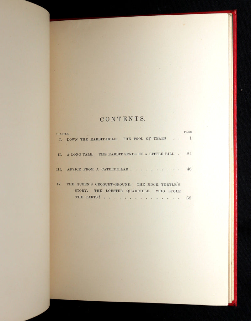 1886 Rare 1stED - Alice's Adventures Under Ground illustrated by Lewis Carroll