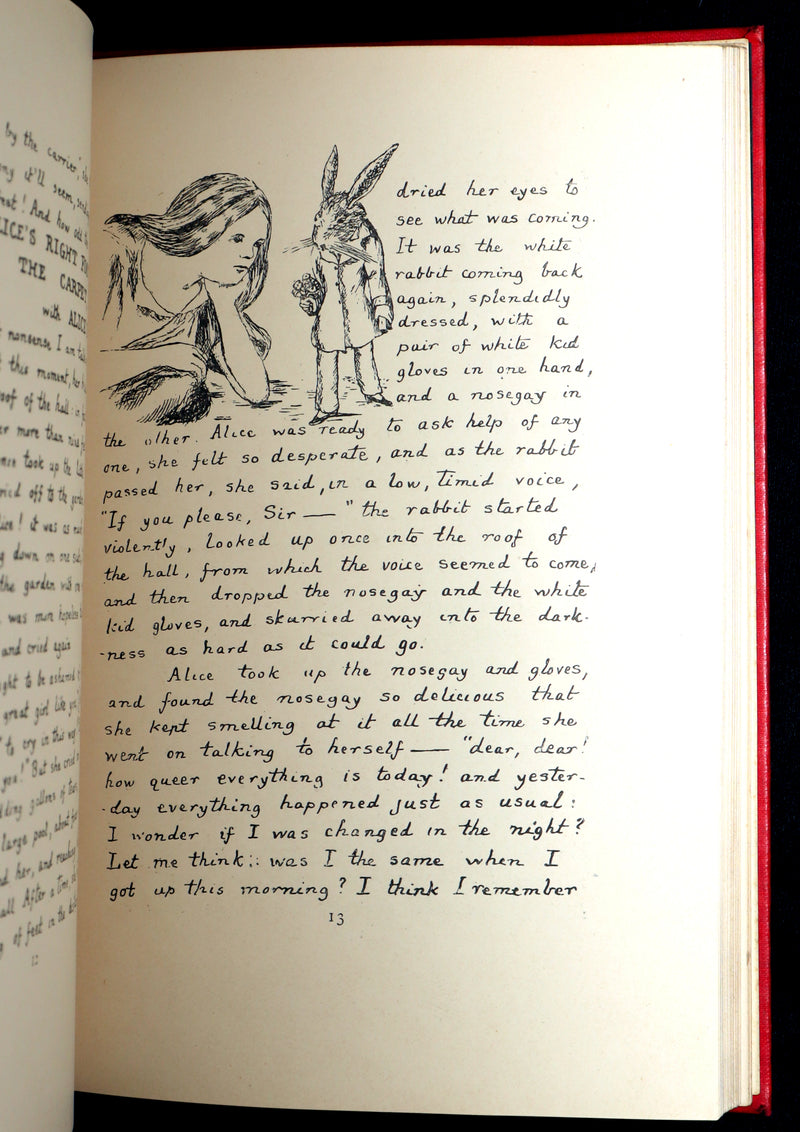 1886 Rare 1stED - Alice's Adventures Under Ground illustrated by Lewis Carroll