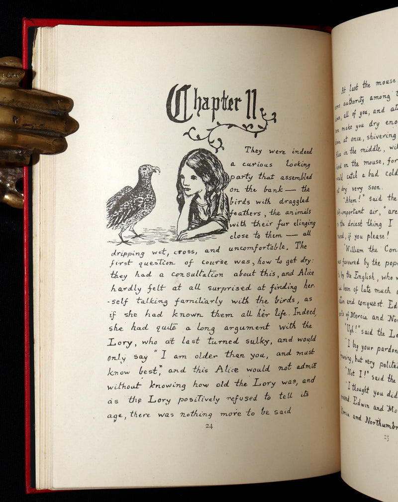 1886 Rare 1stED - Alice's Adventures Under Ground illustrated by Lewis Carroll