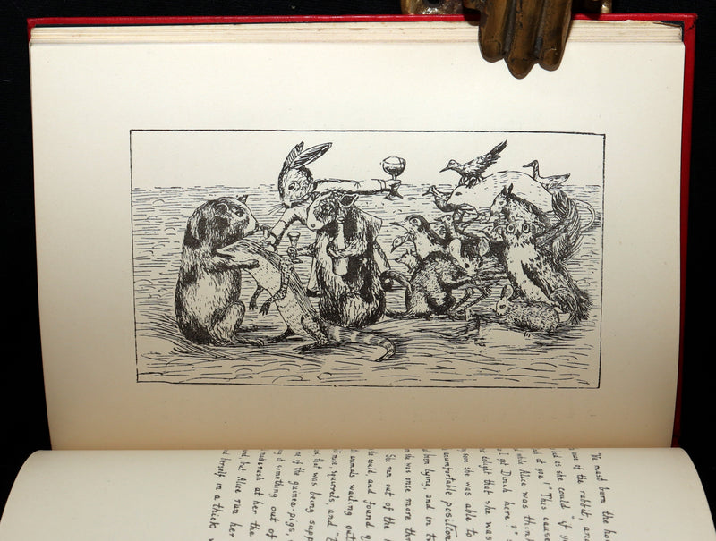 1886 Rare 1stED - Alice's Adventures Under Ground illustrated by Lewis Carroll