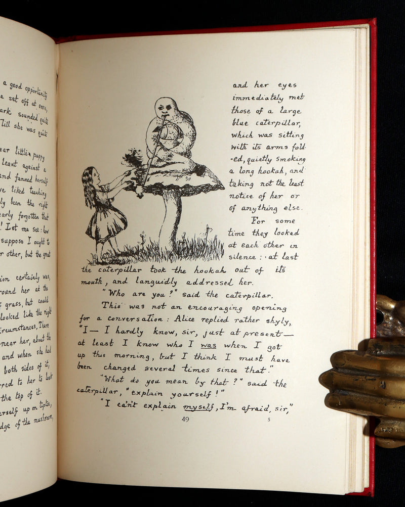 1886 Rare 1stED - Alice's Adventures Under Ground illustrated by Lewis Carroll