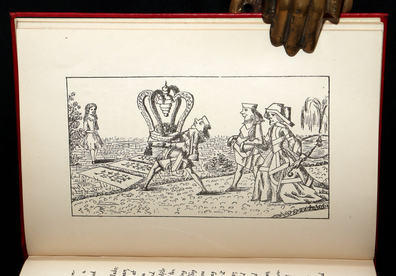 1886 Rare 1stED - Alice's Adventures Under Ground illustrated by Lewis Carroll