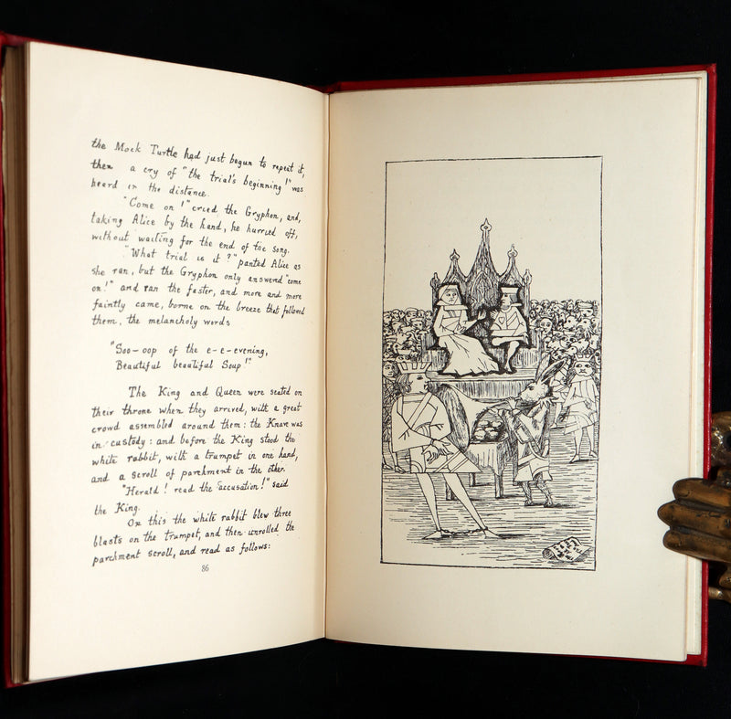 1886 Rare 1stED - Alice's Adventures Under Ground illustrated by Lewis Carroll