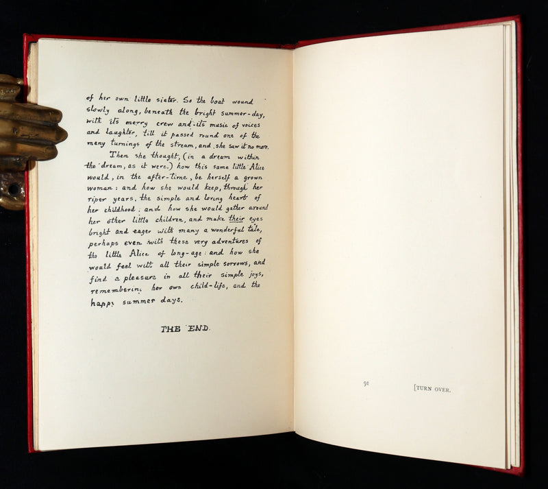 1886 Rare 1stED - Alice's Adventures Under Ground illustrated by Lewis Carroll