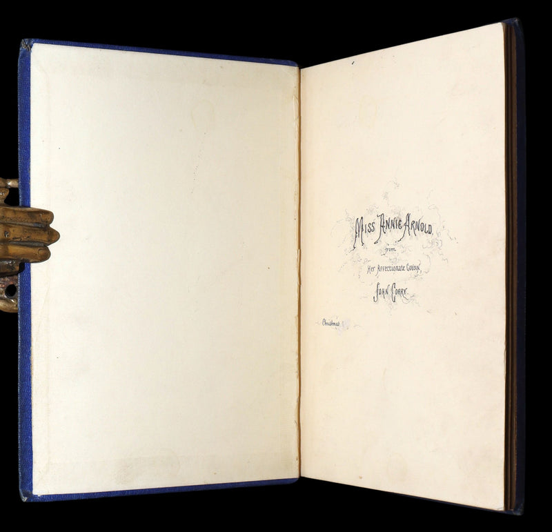 1854 Rare Victorian Book - Evangeline, A tale of Acadie by Longfellow