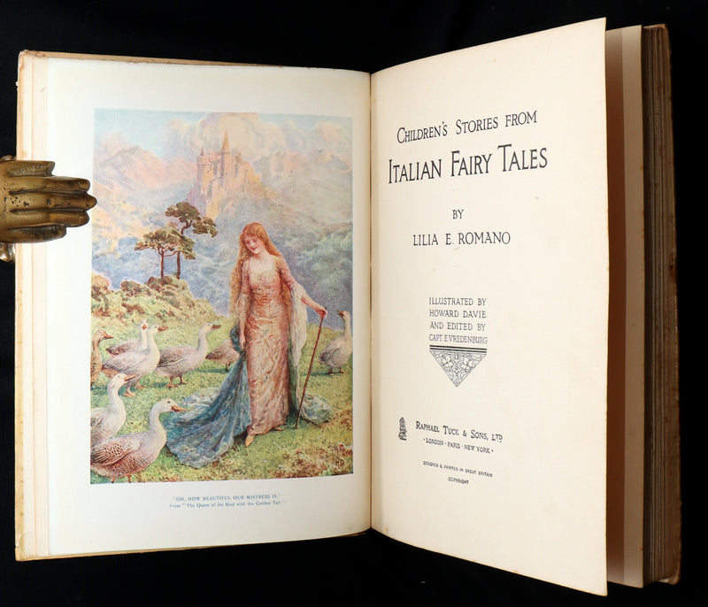 1921 Rare First Edition - Children’s Stories from Italian Fairy Tales