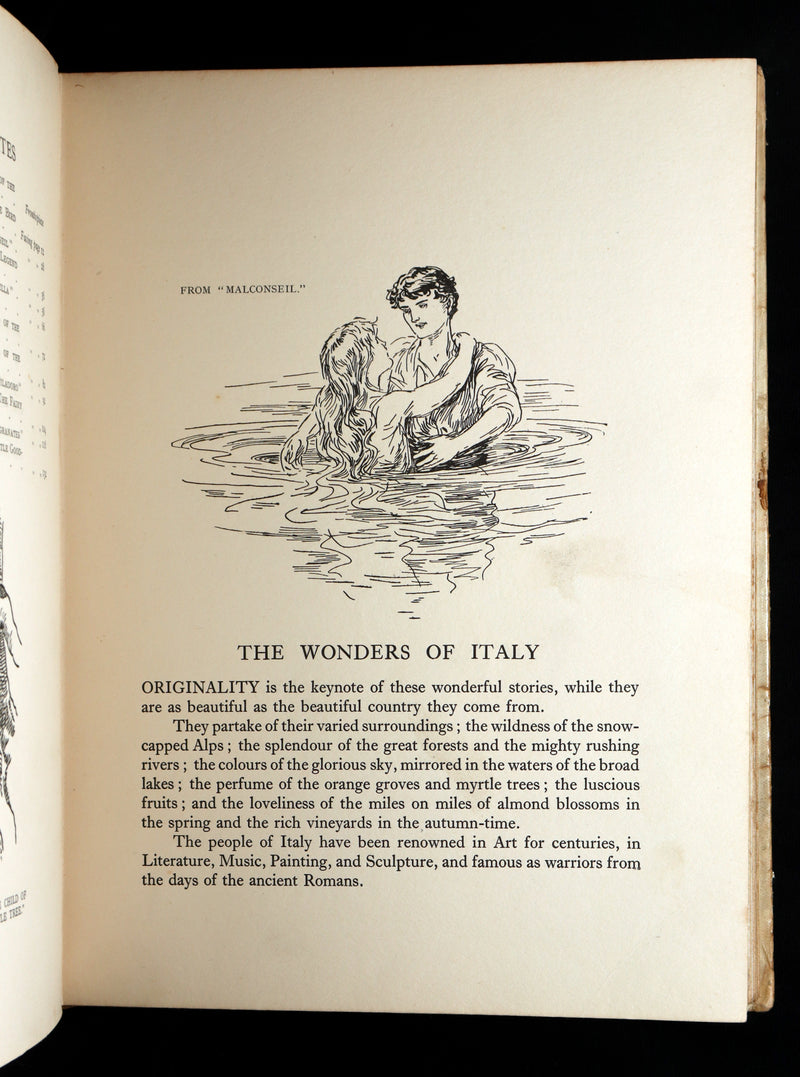 1921 Rare First Edition - Children’s Stories from Italian Fairy Tales