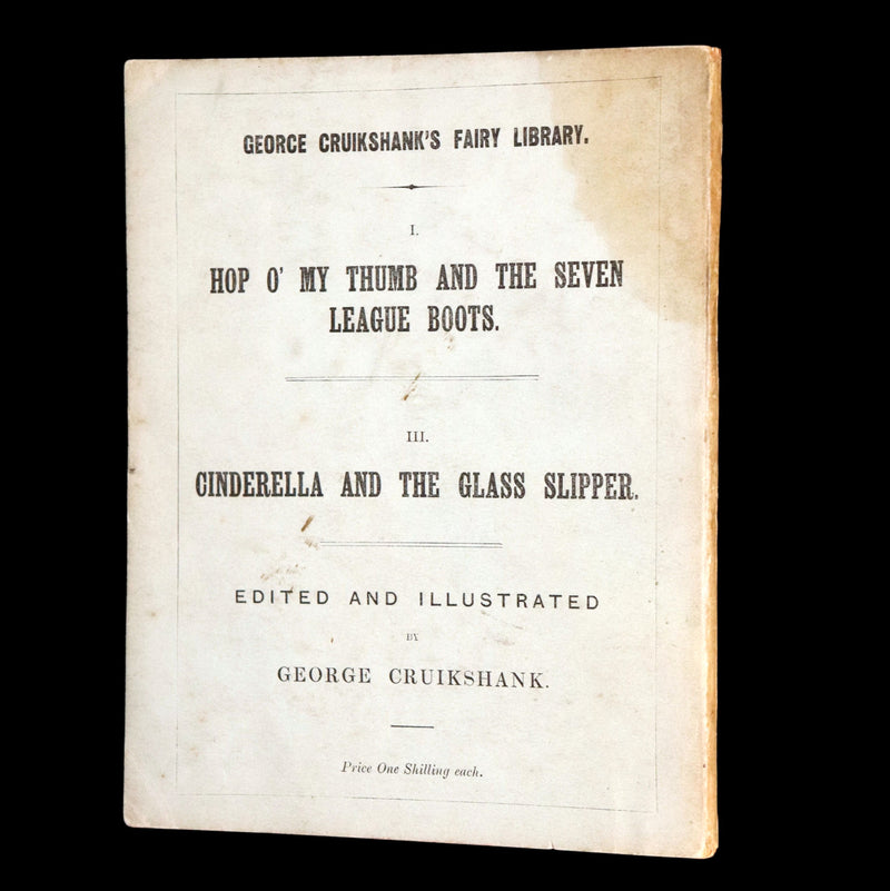 1854 Scarce First Hand-Coloured Edition - The History of Jack and the Bean-Stalk