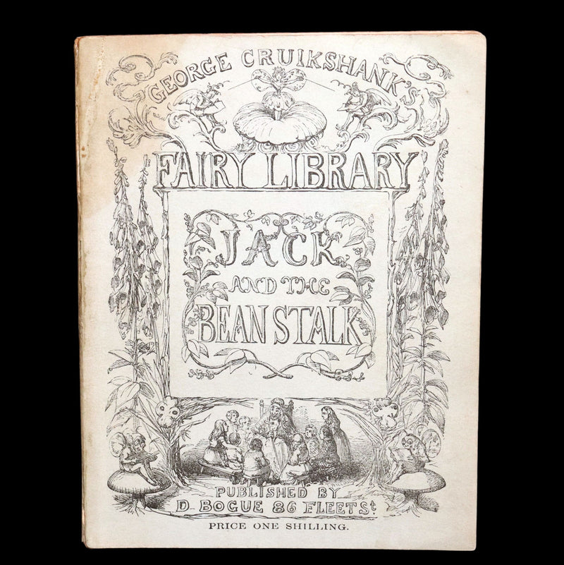 1854 Scarce First Hand-Coloured Edition - The History of Jack and the Bean-Stalk