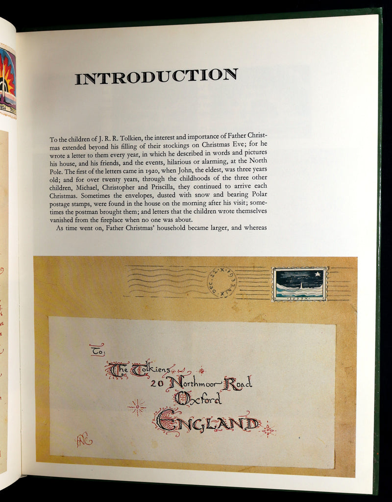 1976 First Edition - Father Christmas Letters of J.R.R. TOLKIEN for his Children