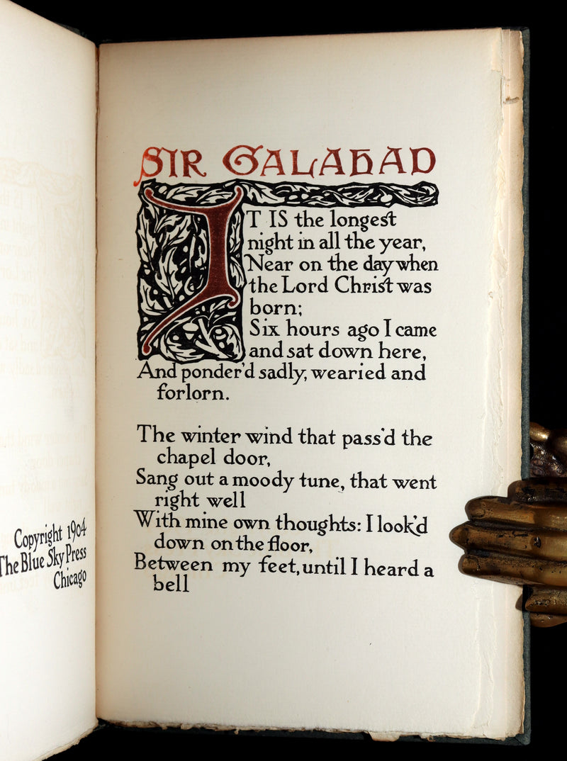 1904 First Limited Edition - Sir Galahad, A Christmas Mystery by William Morris