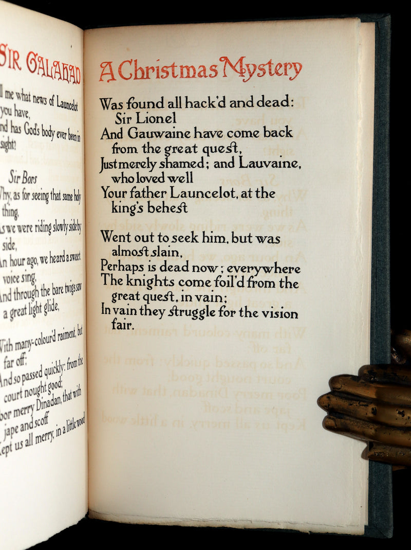 1904 First Limited Edition - Sir Galahad, A Christmas Mystery by William Morris