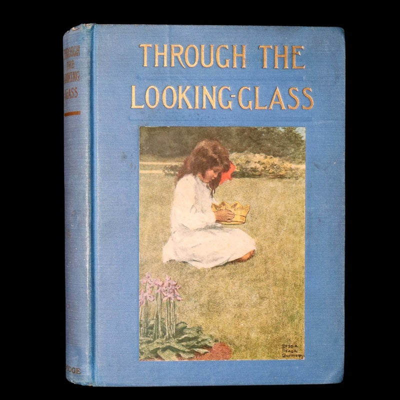 1909 Scarce Binding - Alice Through the Looking-Glass by Bessie Pease Gutmann